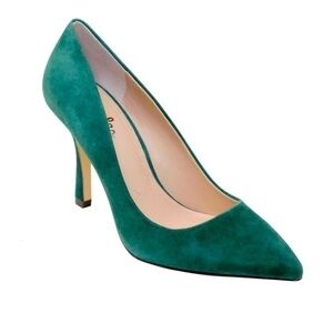 Charles By Charles David Incredibly Pump - green forest suede - size 7.5